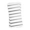 Smarty Had A Party White with Silver Stripes Paper Dinner Napkins 600 Napkins, 600PK 2195-CASE - alternate 5